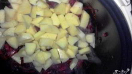 Рецепт борща с тушенкой в мультиварке