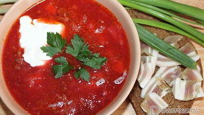 Рецепт Борща с тушенкой