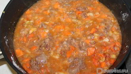 Рецепт борща с тушенкой