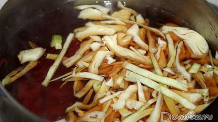 Рецепт борща с тушенкой