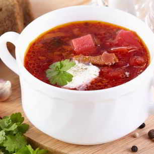 Рецепт Борща с вишней