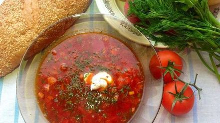 Рецепт борща со свеклой свежей