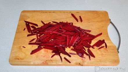 Рецепт борща со свекольной ботвой