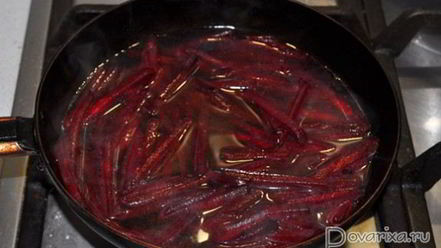 Рецепт борща со свекольной ботвой