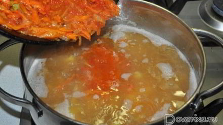 Рецепт борща со свекольной ботвой