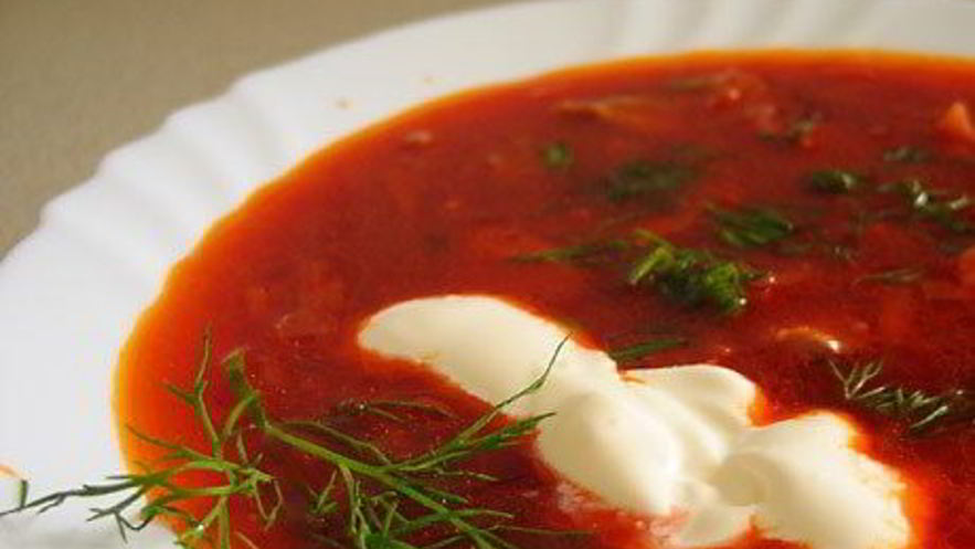 Рецепт борща со свежей капустой