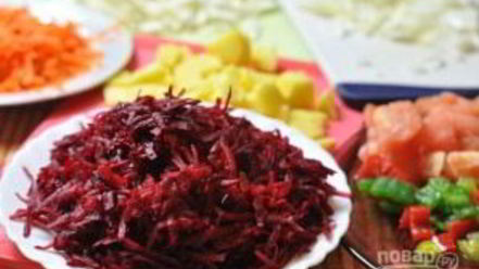 Рецепт борща со свининой в мультиварке