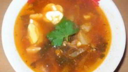 Рецепт борща в мультиварке со щавелем