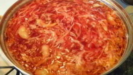 Рецепт борща вегетарианского с грибами