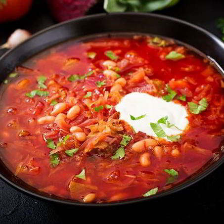 Рецепт Борща жареного