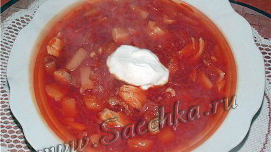 Рецепт борщика