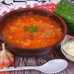 Рецепт Черниговского борща в мультиварке