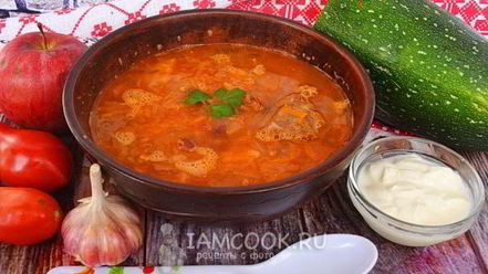 Рецепт черниговского борща в мультиварке