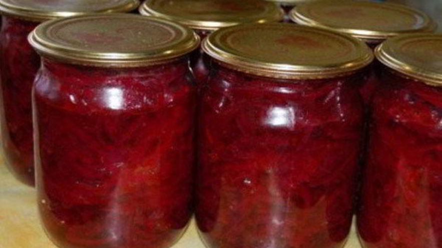 Рецепт домашней заправки для борща на зиму