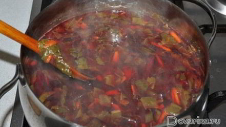 Рецепт холодного борща со щавелем