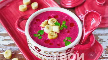 Рецепт холодного борща