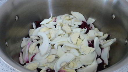 Рецепт холодного литовского борща