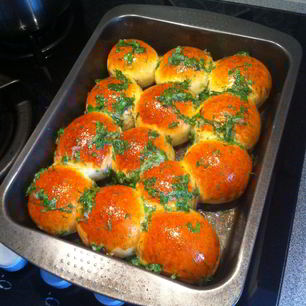 Рецепт Красного борща с пампушками