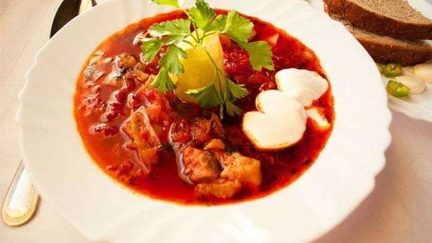 Рецепт красного борща