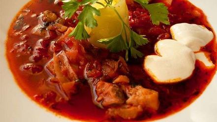 Рецепт красного борща