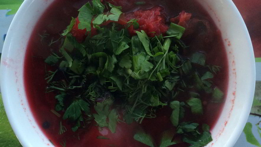 Рецепт наваристого борща без мяса и картофеля