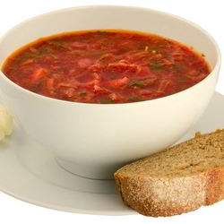 Рецепт Постного борща с килькой