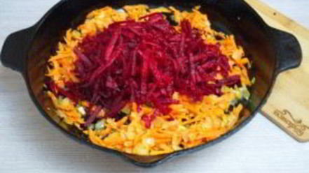 Рецепт постного борща