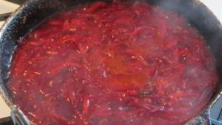 Рецепт пп-борща без мяса