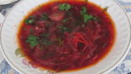 Рецепт пп-борща без мяса