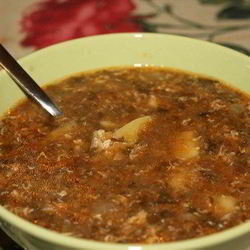 Рецепт Украинского зеленого борща