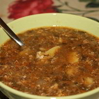 Украинский зеленый борщ