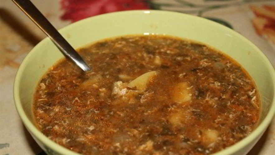 Рецепт украинского зеленого борща