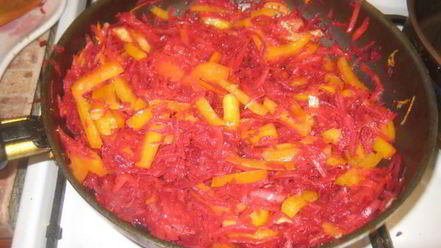 Рецепт вегетарианского борща