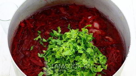 Рецепт заправки для борща на зиму