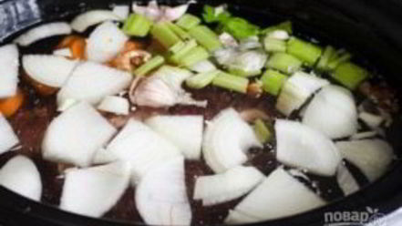 Рецепт бульона говяжий в мультиварке