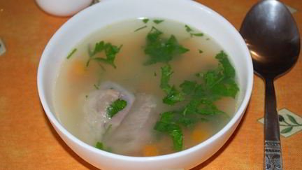 Рецепт Бульона из домашней курицы