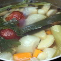 Рецепт Бульона из кореньев