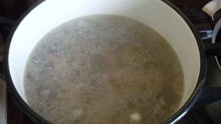 Рецепт бульона из куриных шеек