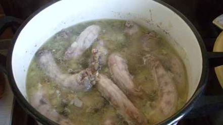Рецепт бульона из куриных шеек