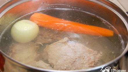 Рецепт бульона мясного
