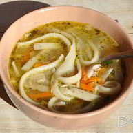 Рецепт Бульона с домашней лапшой