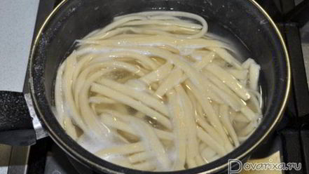 Рецепт бульона с домашней лапшой