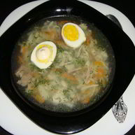 Рецепт Домашней лапши на курином бульоне