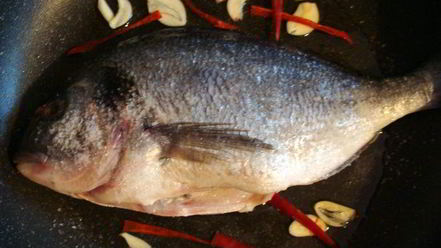 Рецепт дорады в сумасшедшем бульоне