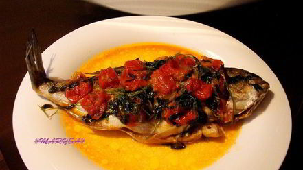 Рецепт дорады в сумасшедшем бульоне