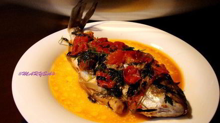 Рецепт дорады в сумасшедшем бульоне