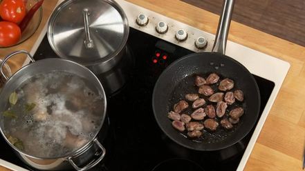 Рецепт гречневого супа с потрошками на курином бульоне