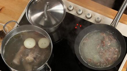 Рецепт гречневого супа с потрошками на курином бульоне