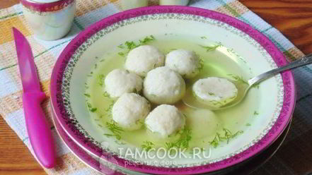 Рецепт куриного бульона с галушками из лаваша