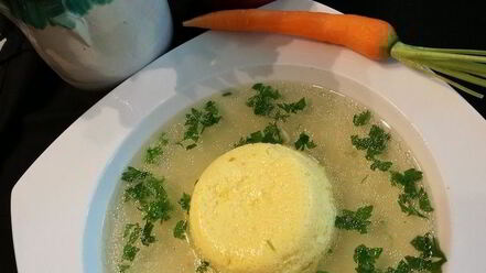 Рецепт куриного бульона с клецками